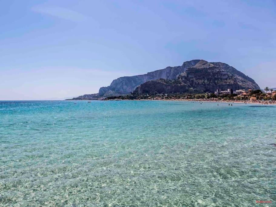 Mondello Apartment Mare Beach Buitenkant foto